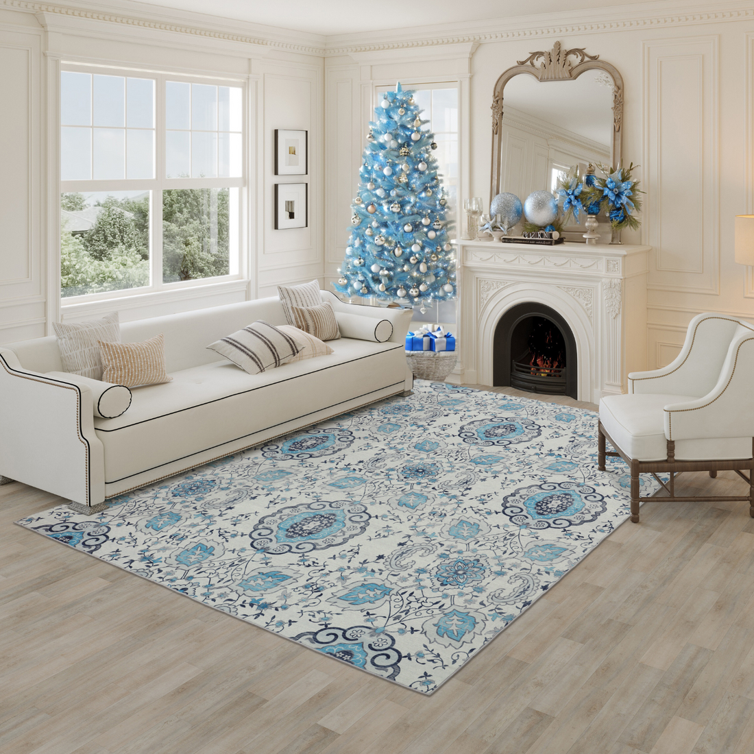 Bring the Holiday Spirit Home with Washable Rugs