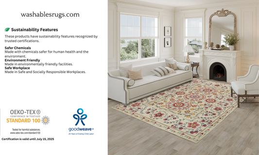 Ethical and Sustainable Textile Solutions at Washable Rugs