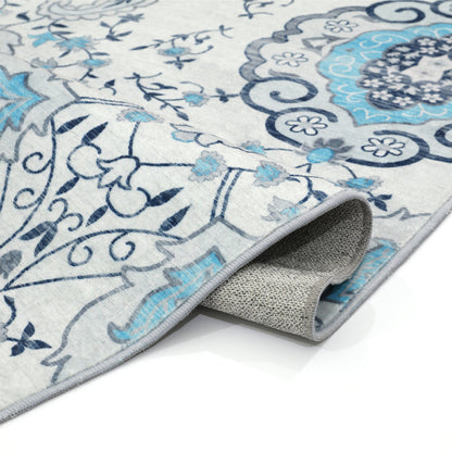 Royal Bloom - Machine Washable Area Rug