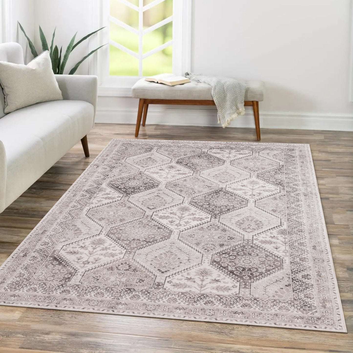 Timeless Heritage - Machine Washable Area Rug