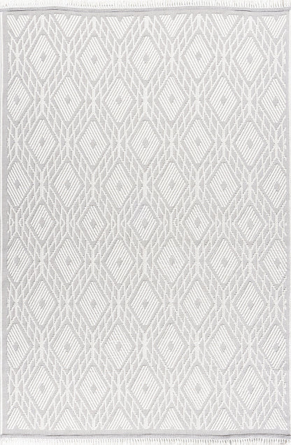 Arctic Glacier Woven - Machine Washable Area Rug