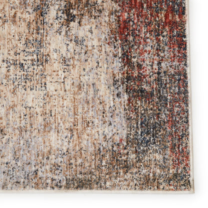 Rustic Patina Indoor/Outdoor Multicolored/Beige Runner Rug