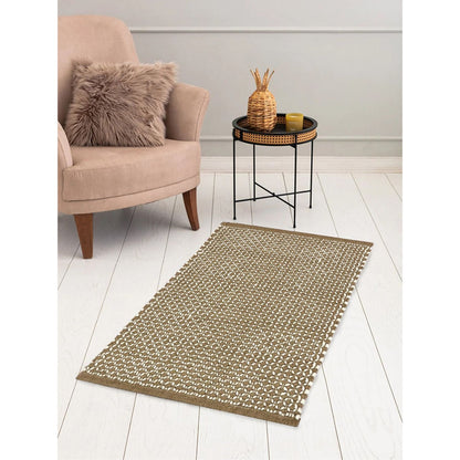 Rustic Weave - Hand-Braided Jute Rug Farmhouse & Boho Aesthetic