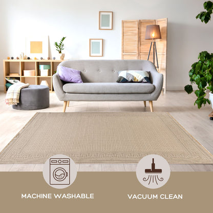 Natural Jute Oasis - Machine Washable Jute Rug