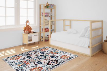 Kaleidoscope Dream - Machine Washable Tassel Area Rug