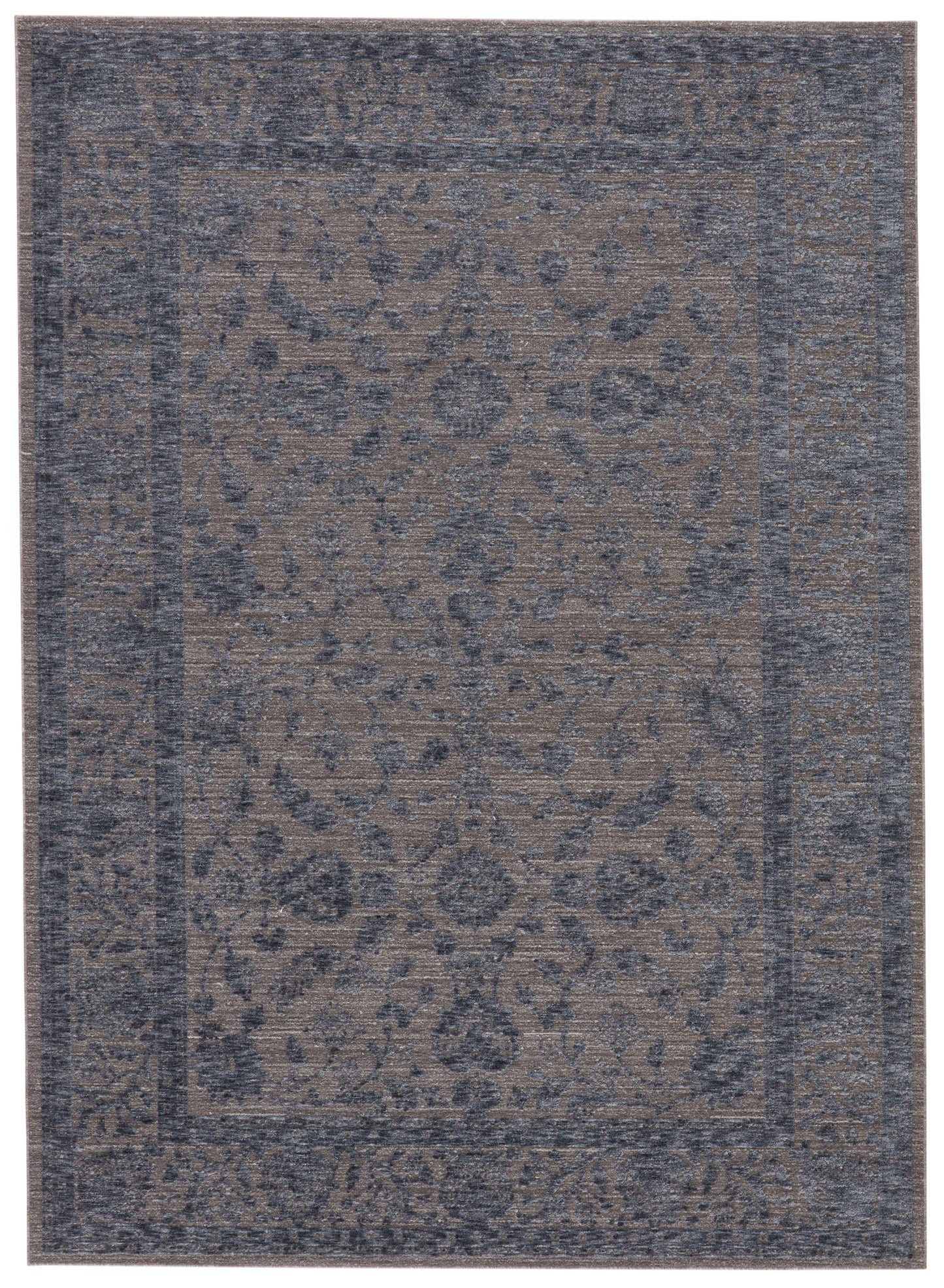 Nova Joyful Oriental Blue/ Gray Area Rug