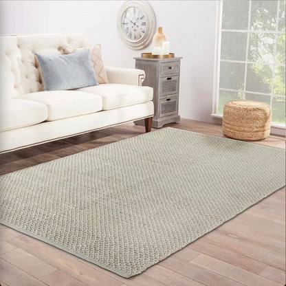 Honeycomb Haven - Jute Rug