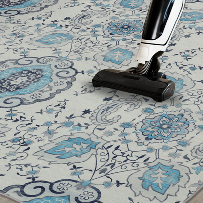 Royal Bloom - Machine Washable Area Rug