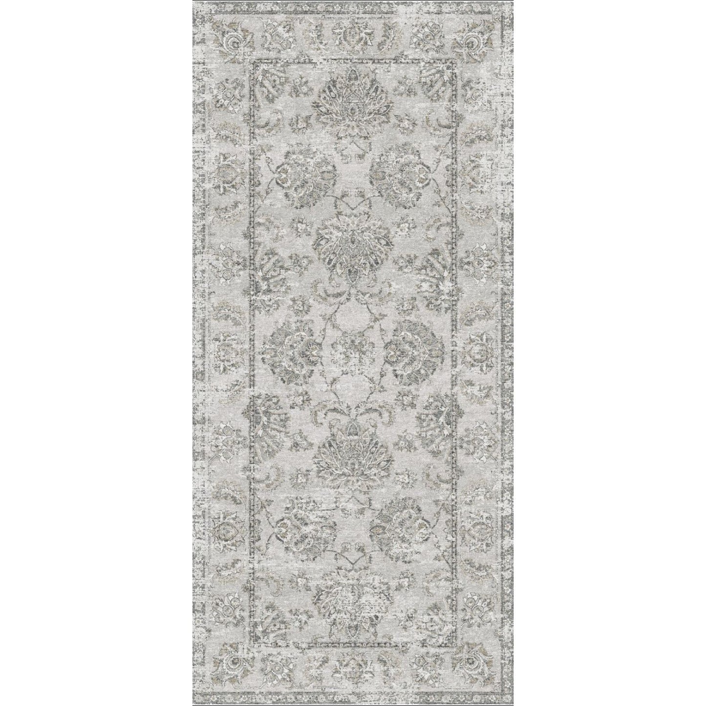 Aethereal Bloom - Machine Washable Area Rug